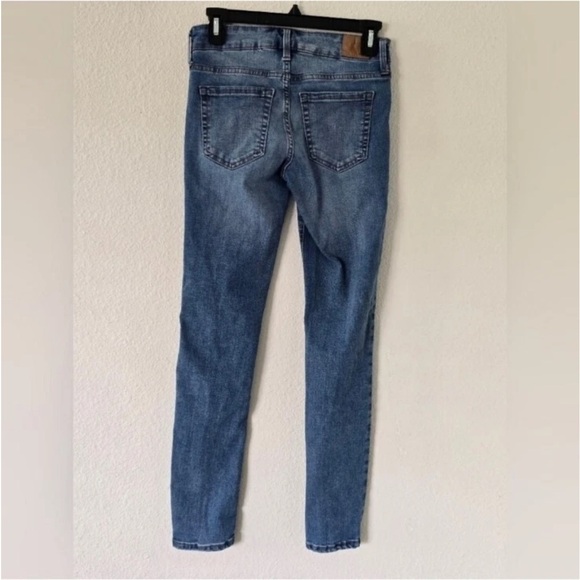 Aeropostale Low Rise Jeggings Blue Sz 2 Denim Light Washed 24×28 Streetwear - Picture 6 of 10